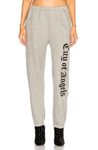 Shop Adaptation Embroidered Sweatpants In Grey