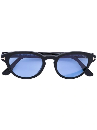 Shop Tom Ford Eyewear Von Bulow Sunglasses - Black