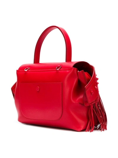 Shop Tod's Wave Tote Bag - Red