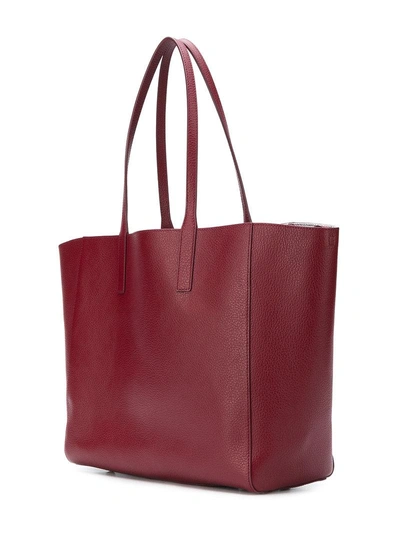 Shop Mcm Wandel Tote Bag - Red