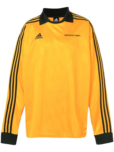 Gosha Rubchinskiy X Adidas Long Sleeve Top In Yellow | ModeSens