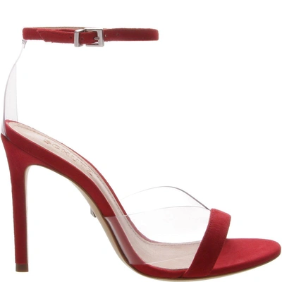 Shop Schutz Laurence Sandal In Club Red