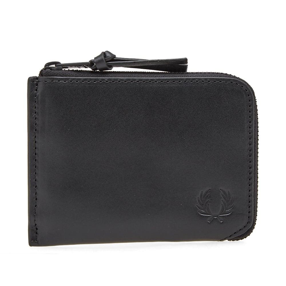 Fred Perry Contrast Zip Wallet In Black | ModeSens