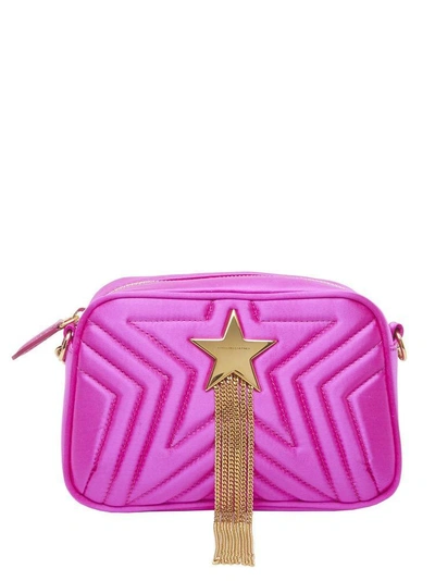 Shop Stella Mccartney Star Stella Chain Bag In Pink