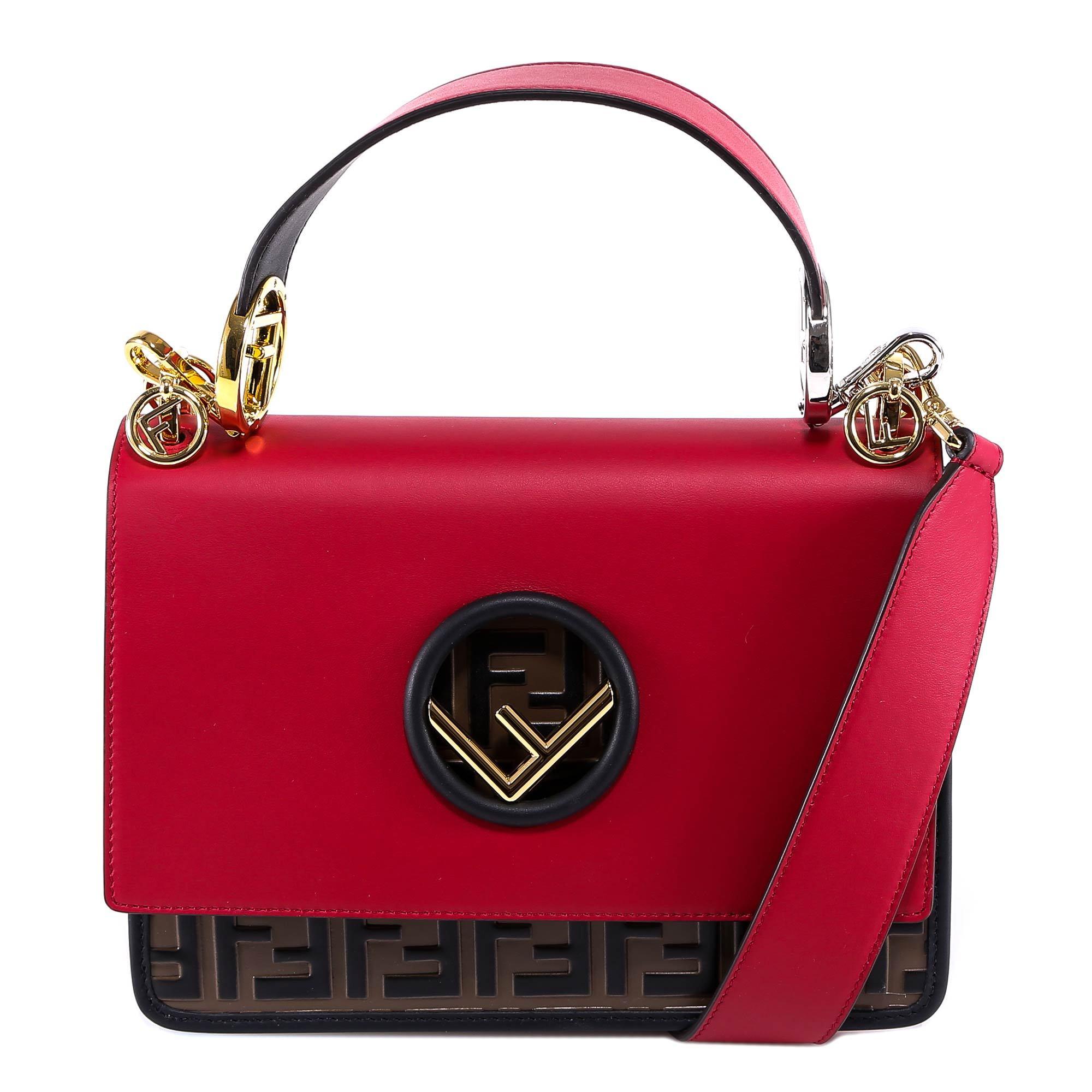 fendi red bag