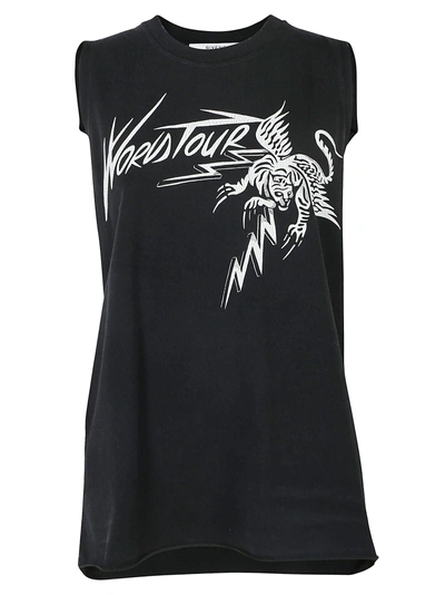 Shop Givenchy Tour Tank Top In Black