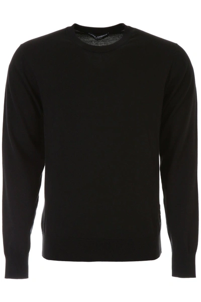 Shop Dolce & Gabbana Knit Sweater In Black