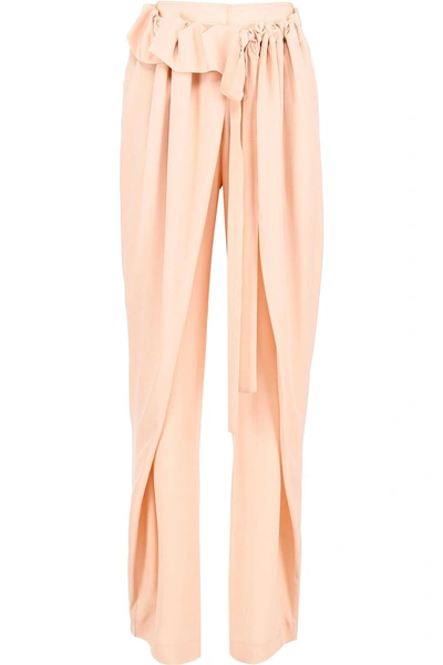 Shop Stella Mccartney Kristen Wrap Trousers In Pink