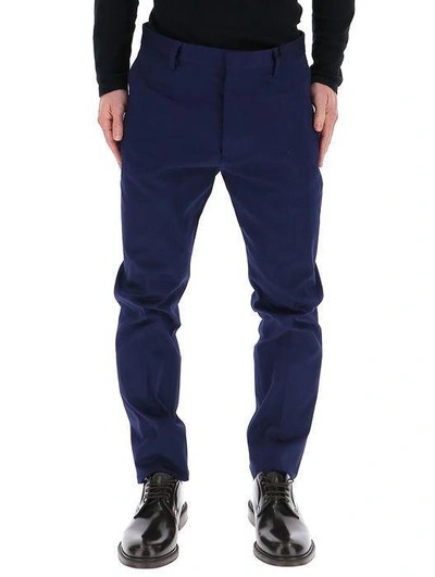 Shop Dsquared2 Tailored Trousers In Navy