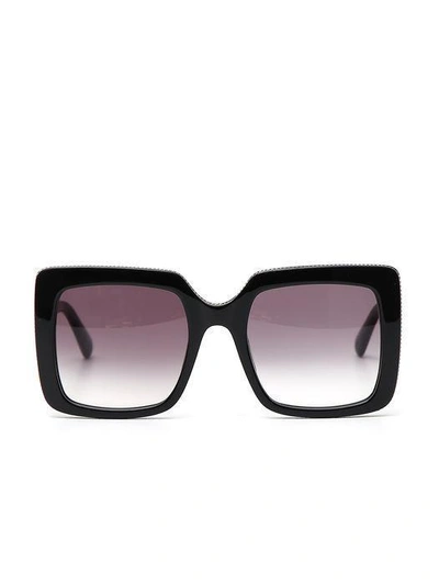 Shop Stella Mccartney Square Sunglasses In Black