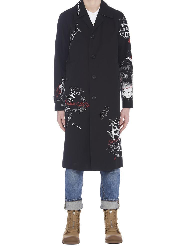 burberry doodle trench coat