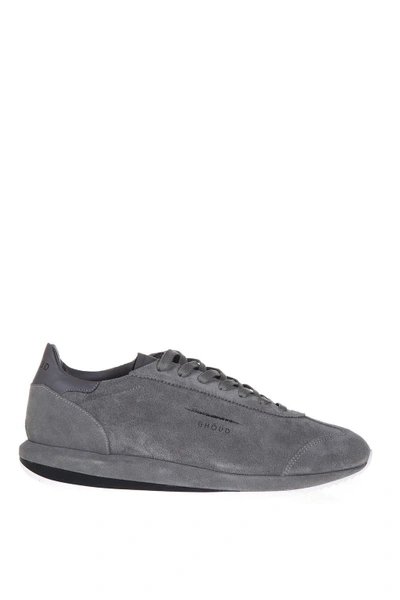 Shop Ghoud Suede Runner Sneakers In Grey