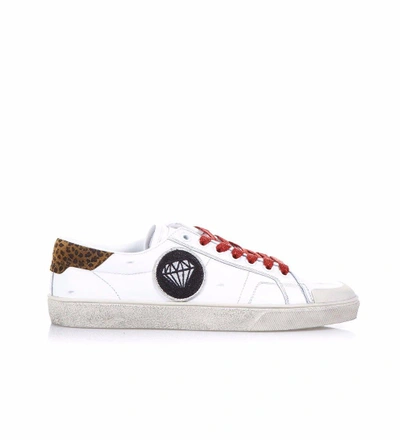 Shop Saint Laurent Court Classic Sneakers In Multi