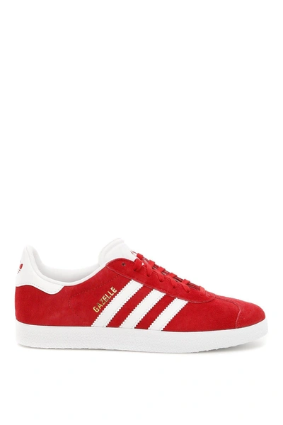 Shop Adidas Originals Adidas Gazelle Sneakers In Red