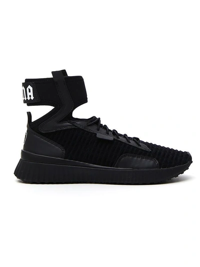 Shop Fenty X Puma Mid Geo Sneakers In Black
