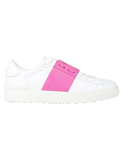 Shop Valentino Garavani Open Sneakers In Pink