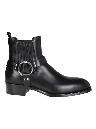 Shop Alexander Mcqueen Heeled Ankle Boots In Black