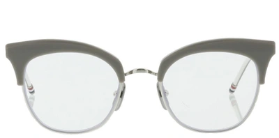Shop Thom Browne Glasses In Grey