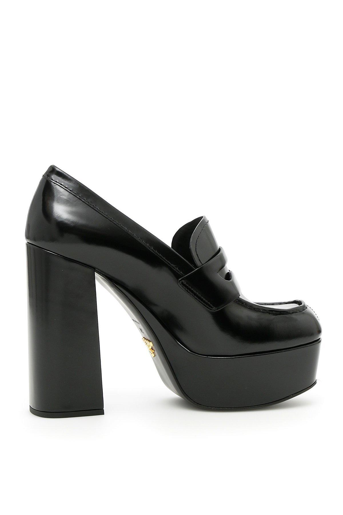 prada platform pumps