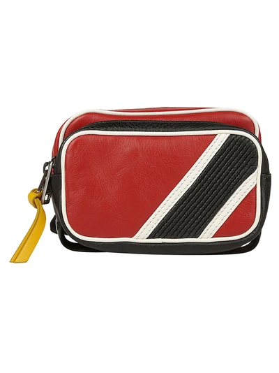 Shop Givenchy Mc3 Belt Bag In Red