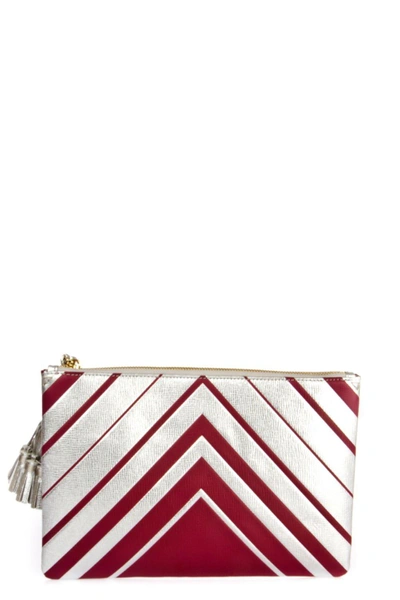 Shop Anya Hindmarch Diamond Georgiana Clutch In Multi