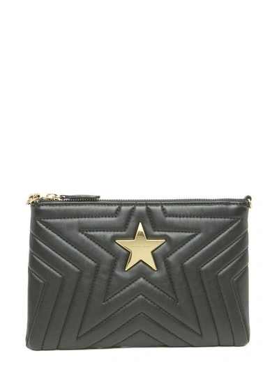 Shop Stella Mccartney Stella Star Clutch In Black