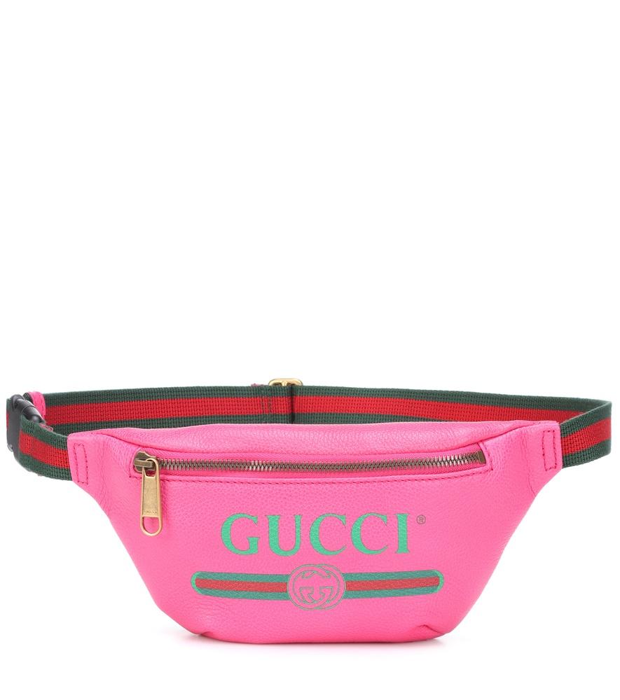 gucci pink waist bag