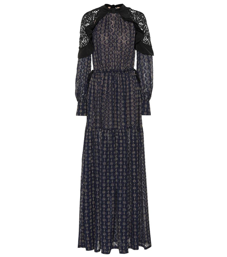 self portrait fil coupe dress