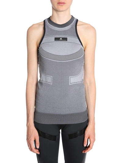 Shop Adidas By Stella Mccartney Run Ultra Tank Top In Grey