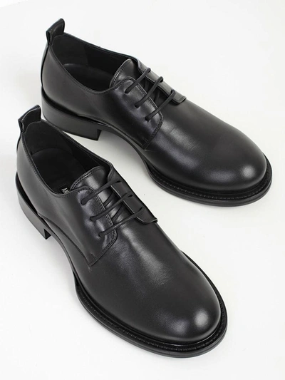 Shop Ann Demeulemeester Lace-up Derby Shoes In Black