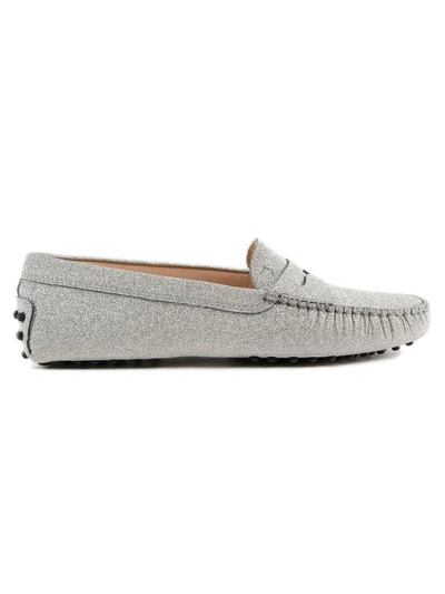Shop Tod's Gommino Loafers In Bargento