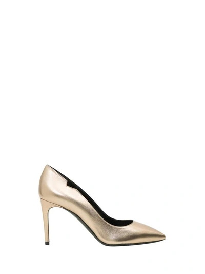 Shop Pollini Pumps In Oro