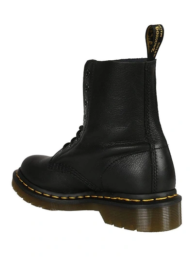 Shop Dr. Martens' Pascal Virginia Lace Up Boots In Nero