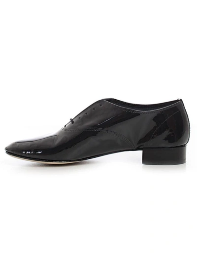 Shop Repetto Classic Oxford Shoes In Noir