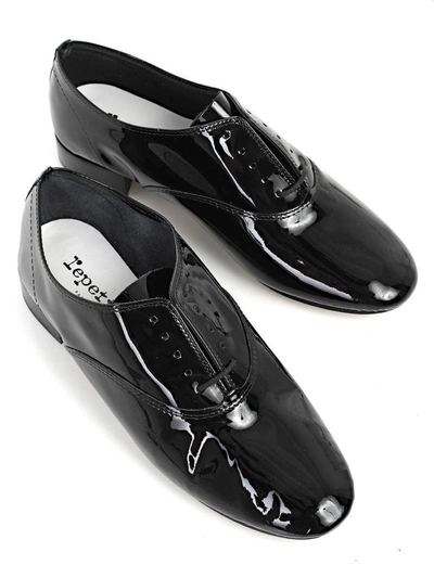 Shop Repetto Classic Oxford Shoes In Noir