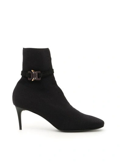 Shop Alyx Knit Bella Booties In Black (black)