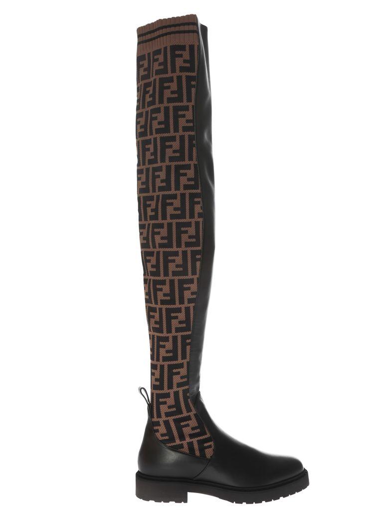fendi over knee boots