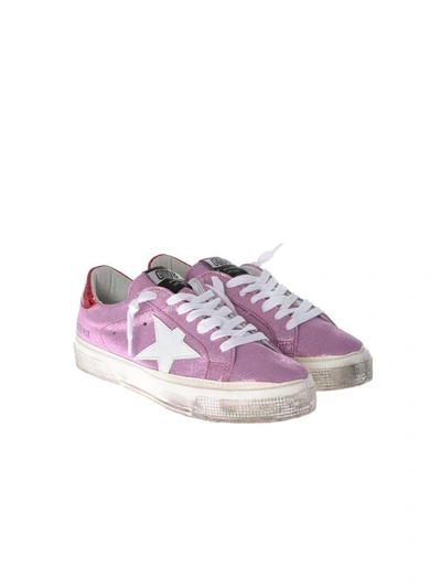 Shop Golden Goose Star Patched Sneakers