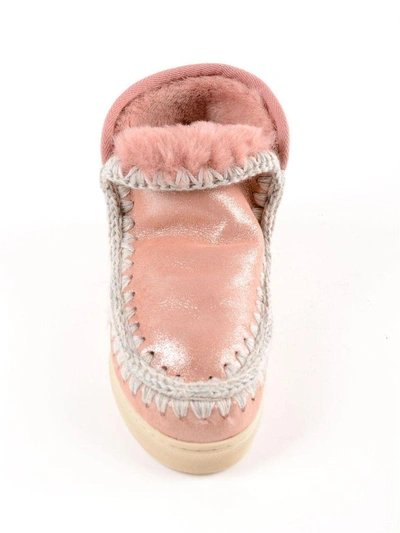 Shop Mou Eskimo Boots In Mgaros Rosa