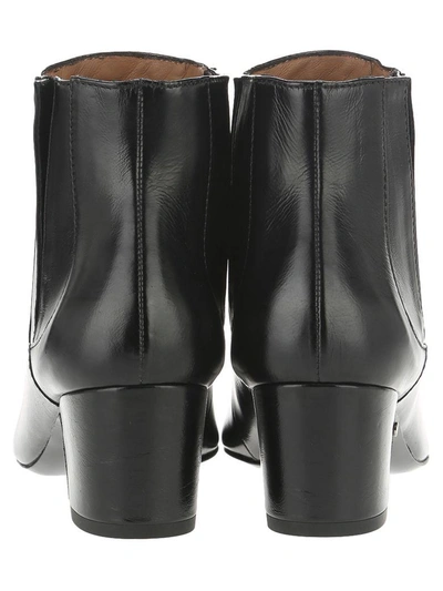 Shop Laurence Dacade Pointed Ankle Boots In Black