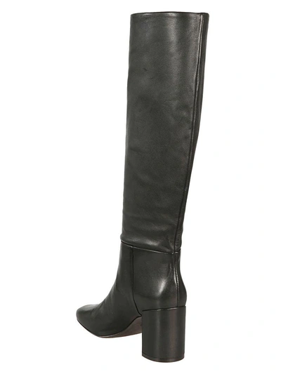 Shop Tory Burch Double T Boots In Perfect Black
