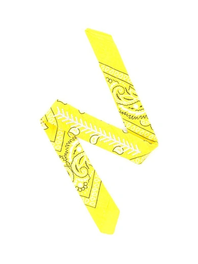 Shop Fallon Monarch Diamante Choker In Yellow (yellow)