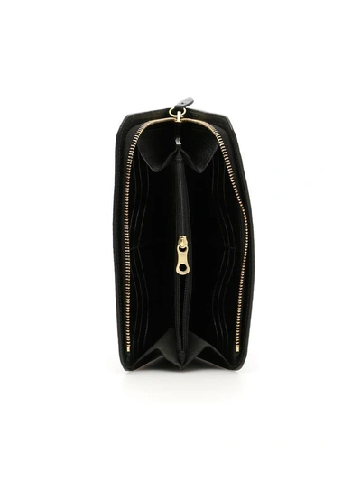 Shop Il Bisonte Zip-around Wallet In Nero (black)