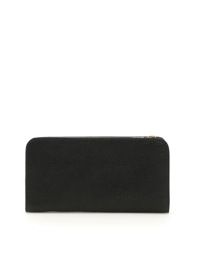 Shop Il Bisonte Zip-around Wallet In Nero (black)