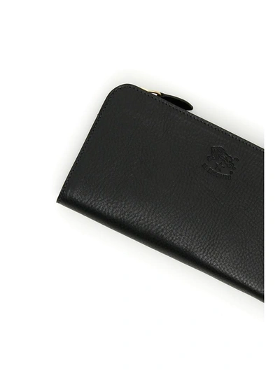Shop Il Bisonte Zip-around Wallet In Nero (black)