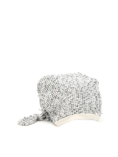Shop Flapper Atena Hat In White Net (white)