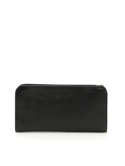 Shop Il Bisonte Zip-around Wallet In Black (black)