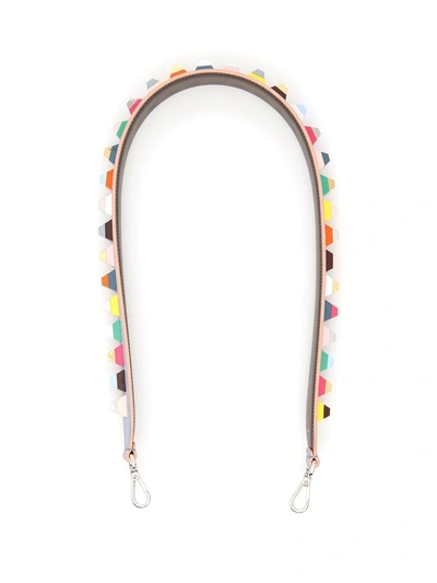 Shop Fendi Rainbow Strap You In A.sky+moresco|celeste