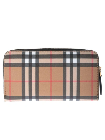 Shop Burberry Elmore Zip Around Wallet