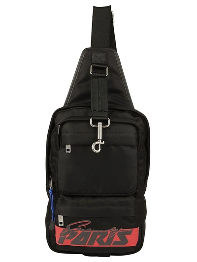 Shop Givenchy Shoulder Bag In Black/red